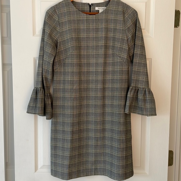 White House Black Market Plaid Dress - Picture 1 of 4